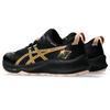 Asics 12 Кроссовки для трейлраннинга GEL-Trabuco, Gore-Tex 1012B607, женские, черно-оранжевые, 26.0