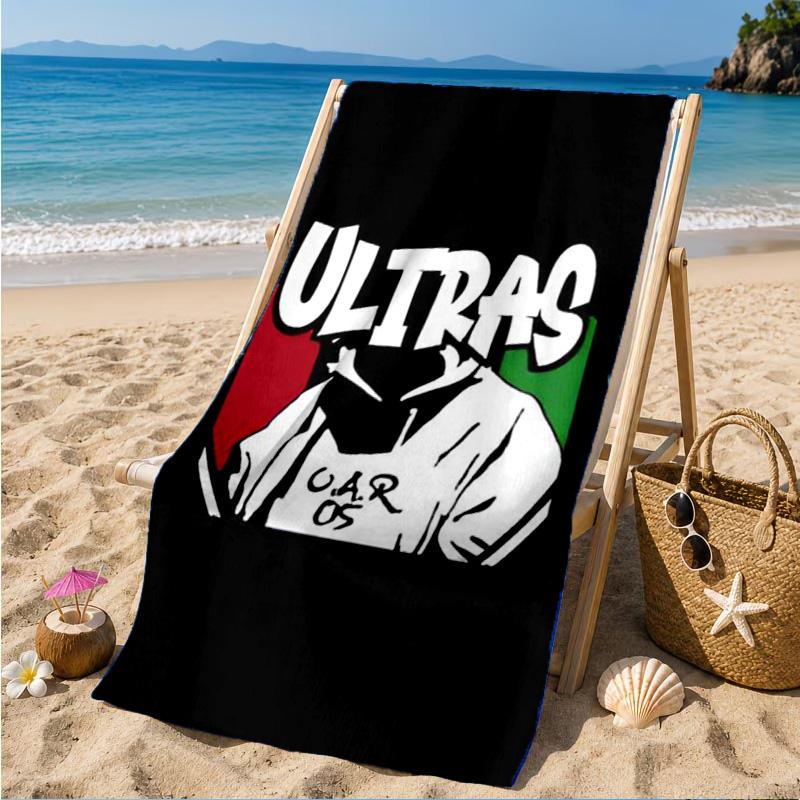 Ultras: Passionate Supporters United Beach Towel, Quick-drying, Easy to Care for, Suitable for Both Fitness and Beach Vacations,Sports Essential