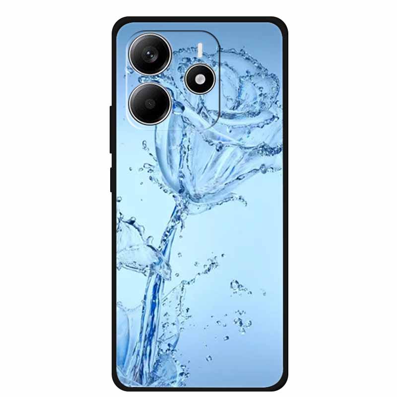 Для Redmi Note 14 4G ГЛОБАЛЬНЫЙ Чехол Животные Мягкий Силиконовый ТПУ Чехлы для Телефона Задняя Крышка для Xiaomi Redmi Note14 4G Защитник Coque