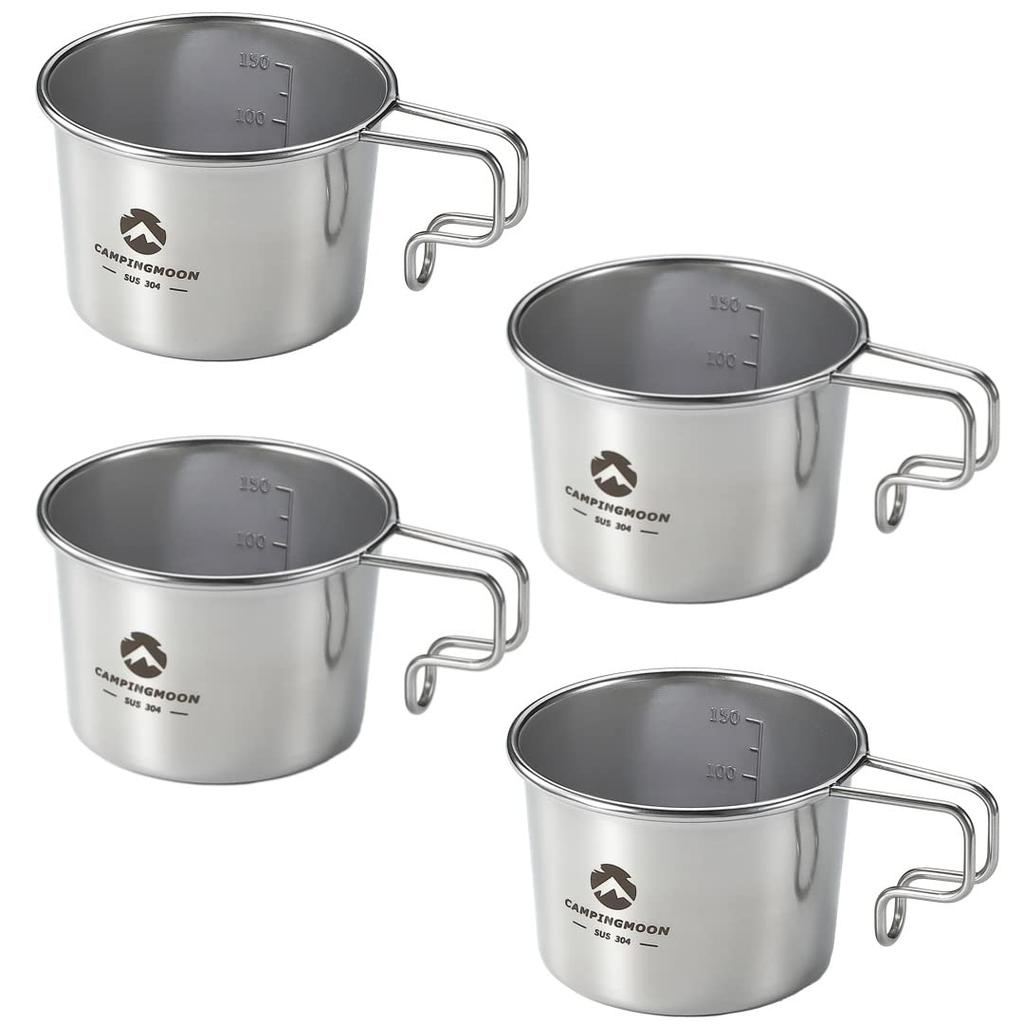 Кемпинговая кружка Moon Solo Mug S Кемпинговая кружка 160 мл набор SOLO MUG (КЕМПИНГ ЛУНА) 4-х секционный S-180-4P