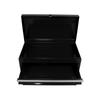 Rolling Cabinet with 5 Drawers, Adjustable Wheels and Removable Drawers, Tool Box for Garage and Workshop (Black)