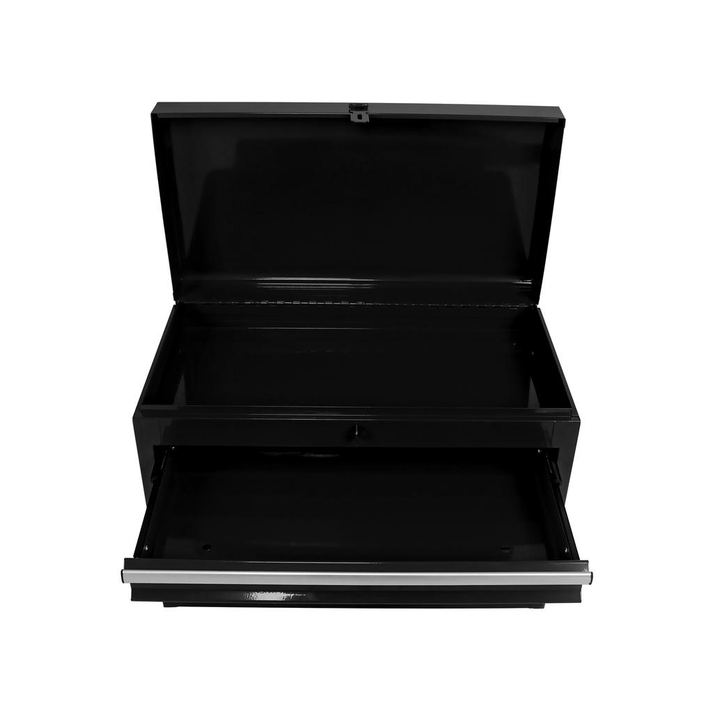 Rolling Cabinet with 5 Drawers, Adjustable Wheels and Removable Drawers, Tool Box for Garage and Workshop (Black)