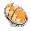 Brecciated Mookaite Gemstone 925 Sterling Silver Jewelry Ring Size 9