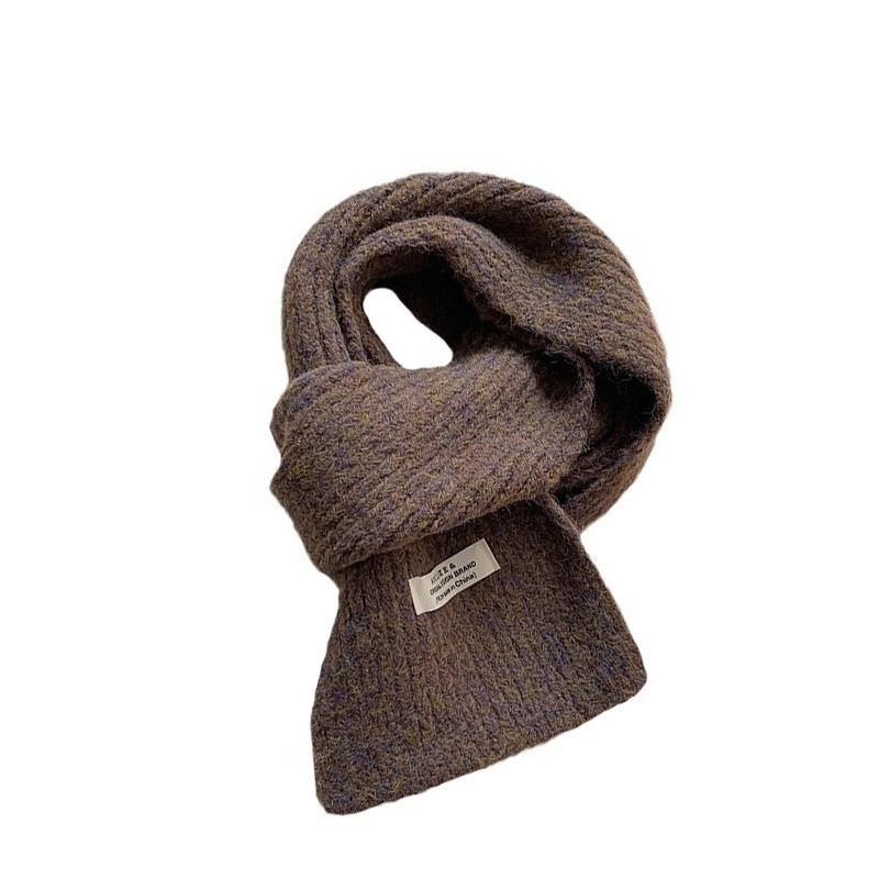 Шарф женский зимний высококлассный новый легкая роскошь Анжела красный вязаный шарф шарф