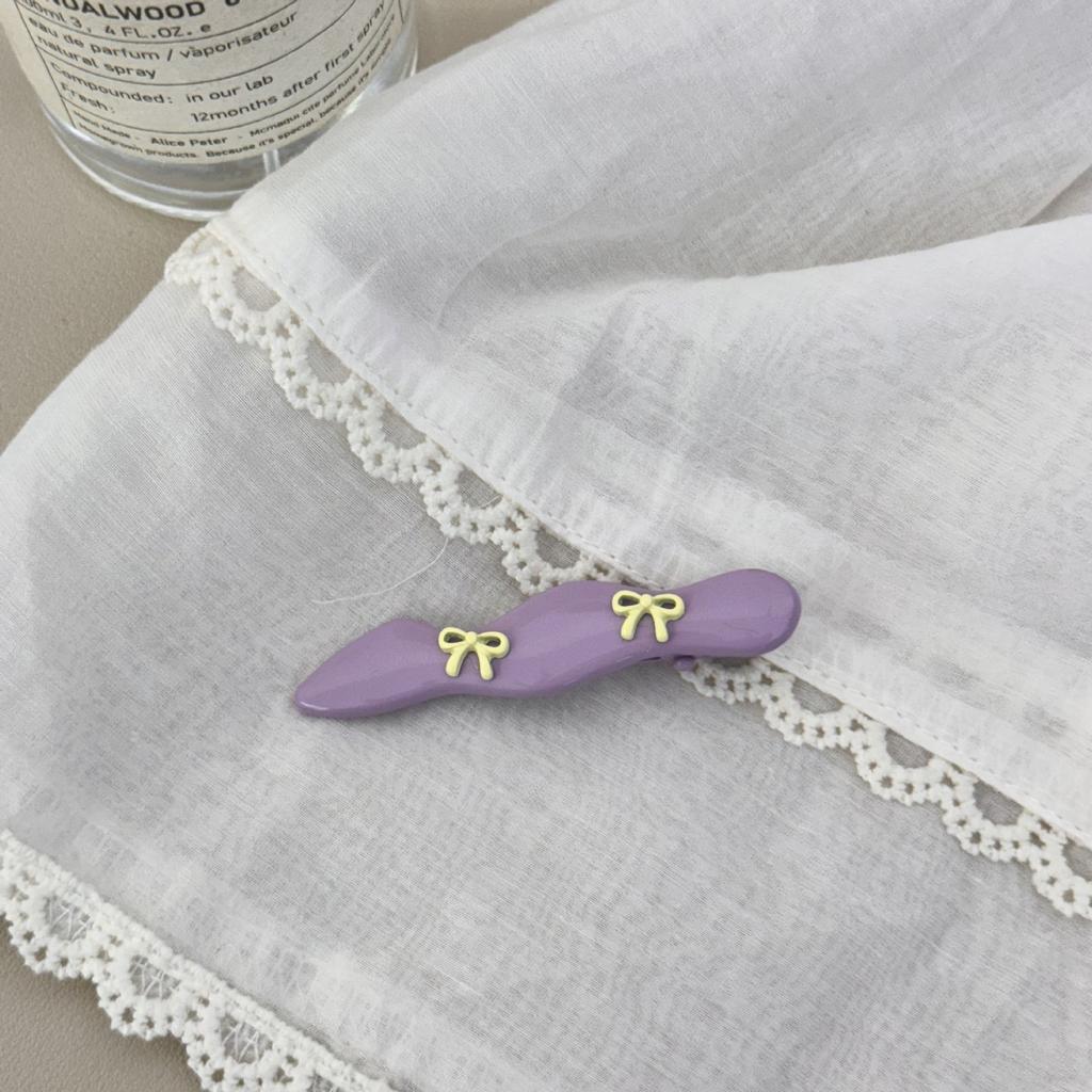 Корейская нерегулярная заколка для волос волнистая конфетного цвета, нежная темпераментная заколка для боковых волос женская летняя милая повседневная НОВИНКА