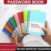 Блокнот на пружине формата A6 с паролем, с вкладками с пользовательскими буквами и логотипом для деловых встреч