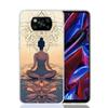 Meditation Yoga Girl Phone Case For Xiaomi Poco F7 Ultra X7 X6 Pro X5 Redmi 15 15C 13 13C 12 12C 10 10A 10C 9 9A 9C 9T Shell Poc