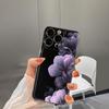 Продвинутый чехол для телефона с фиолетовыми цветами для iPhone 17 16 15 14 13 12 11 Pro Max 16E XR X XS Max 7 8 Plus INS Простой мягкий чехол