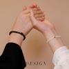 Pair couple free size bracelets, bracelets, men's, women's, pair, adults, matching,