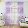 Yousheng Fine Workmanship Window Treatment износостойкий полиэстер цветочный узор карниз для занавесок из прозрачной ткани для дома