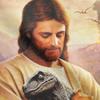 Womens T-Shirt Jesus Dinosaur Funny T-Shirt Short Sleeve T-Shirt Round Neck Clothing Gift Idea Women Clothing Y2K Top Fashion