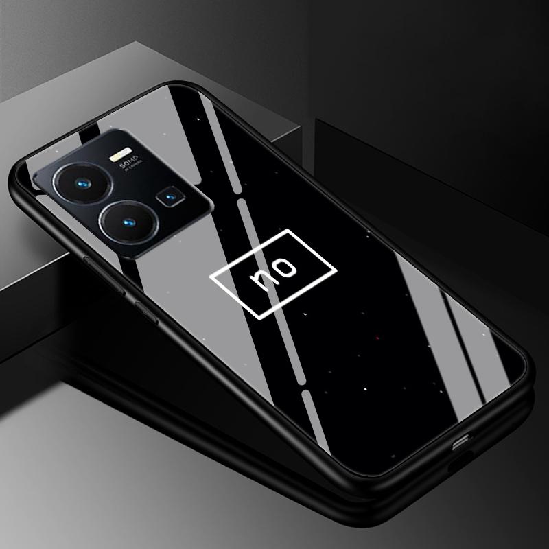 Чехол-крышка для VIVO Y35 2022, Чехлы из закаленного стекла для Vivo V21 5G 4G V21E Y11S Y12S Y20S V20 SE Y03 V2022 V2023, Жесткий задний бампер