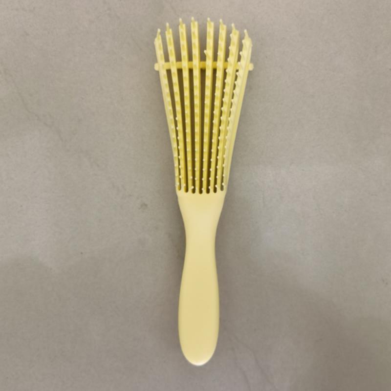 1шт расческа для распутывания волос, расческа для распутывания вьющихся волос для афроамериканцев/африканцев, массажные расчески для густых влажных волос женщин и детей