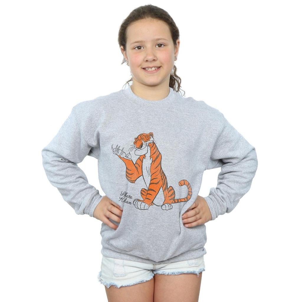Disney Girls The Jungle Book Classic Shere Khan Sweatshirt