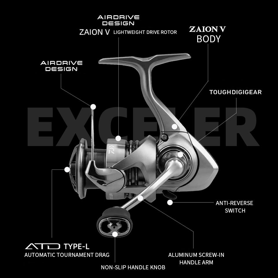 Рыболовная катушка DAIWA 23EXCELER