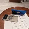Магнитный чехол-подставка для кольца MagSafe, стеклянные линзы, защитные чехлы для телефонов iPhone 15 Pro, чехол 14 Plus 13 12 11 Max, чехол для беспроводной зарядки
