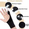 Metal Reinforcement Finger Splint Wristband Adjustable Housework Protect Band  Basketball