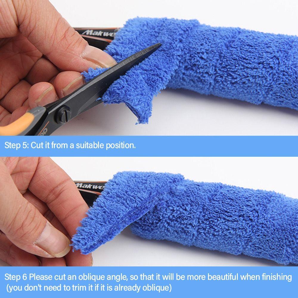 Self-adhesive Non-Slip Tape Fishing Rod Towel Sweat Band Badminton Racket Overgrips Tennis Paddle