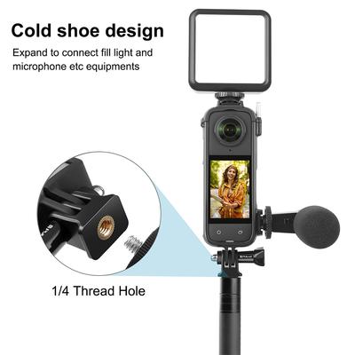 Защитная рамка для камеры Insta360 X3 Пластиковая клетка для корпуса установки Защитная рамка для кроликов для Insta360 X4