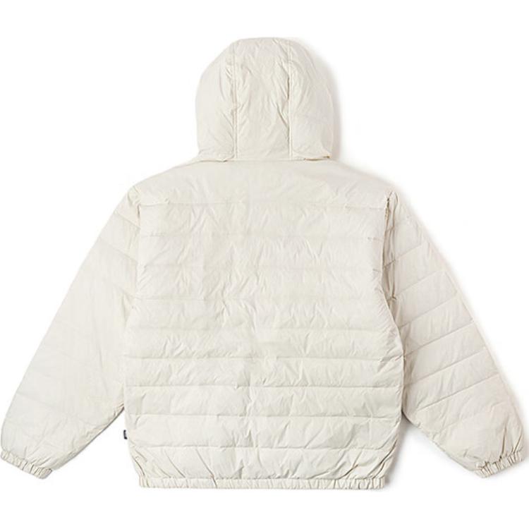 Vans Пуховик с капюшоном и молнией, однотонный, с длинным рукавом, унисекс, куртки, овсянка VN000P2P2N1