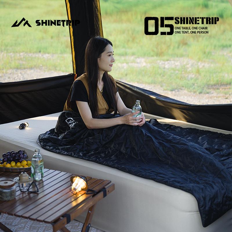 Ultrasonic Tactical Outdoor Camping Warm Constant Temperature Portable Storage Envelope-style All Season 1kg Sleeping Bag