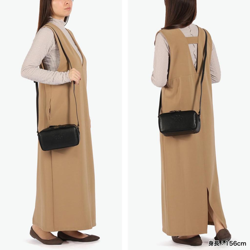 Сумка-кошелек через плечо Amuse Brown [Dakota] DA-1032464-40