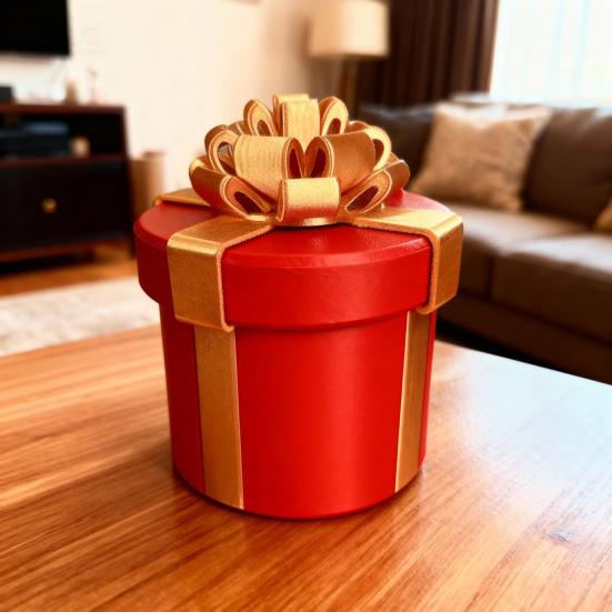 Yousheng Annoying Nested Screw Gift Box Prank Nesting Box for Cash Gift Reusable 3D Printed Packaging Gag Box for Birthday Christmas White Party Gifts