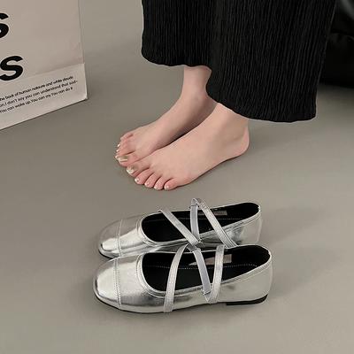 Новые модные туфли Мэри Джейн для женщин, ретро-туфли на среднем каблуке, женские одинарные туфли, мягкие и удобные балетки Zapatos Mujer