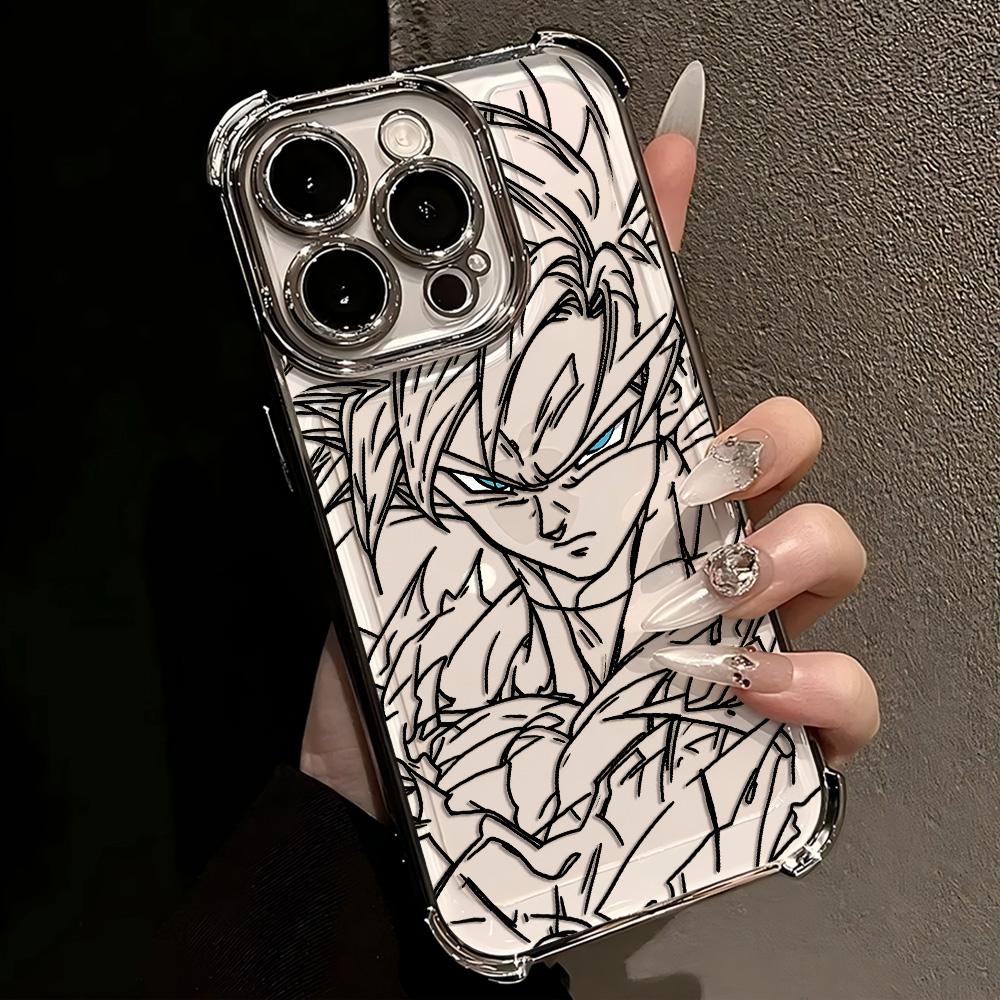 Крутой Аниме Kakarottoes Чехол для Телефона с Горячим Покрытием Для IPhone 17 17e 16e 16 15 14 13 12 11 Pro Max X XR XSMax 7 8 Mini Air Plus