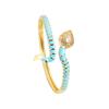 Light Luxury Zodiac Snake-shaped Open Ring National Fashion Versatile Bracelet