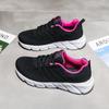 Summer New Large-size Women's Daily Casual Fly-woven Mesh Flat-soled Sneakers