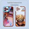 Drop-Proof Transparent Naruto Anime Case for 15/16/17 Pro - Full Wrap, Precise Fit, Soft and Durable