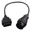 Suitable For Mercedes 38 Pin Full PIN To 16 Pin OBD2 Adapter Diagnostic Connector Adapter Cable D6R2