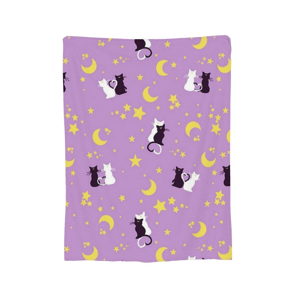 Sailors Mercury Blankets Velvet Summer Air Conditioning Sailors Moons Multi-function Thin Throw Blanket for Bed Couch Rug Piece
