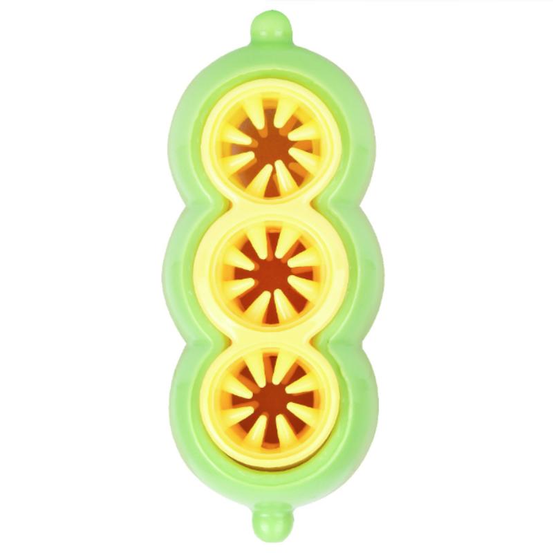 Pea Shaped Dog Treat Dispensing Toy Puzzle Slow Feeder IQ Training Mental Stimulation Pet Toy for Large Medium Small Dogs