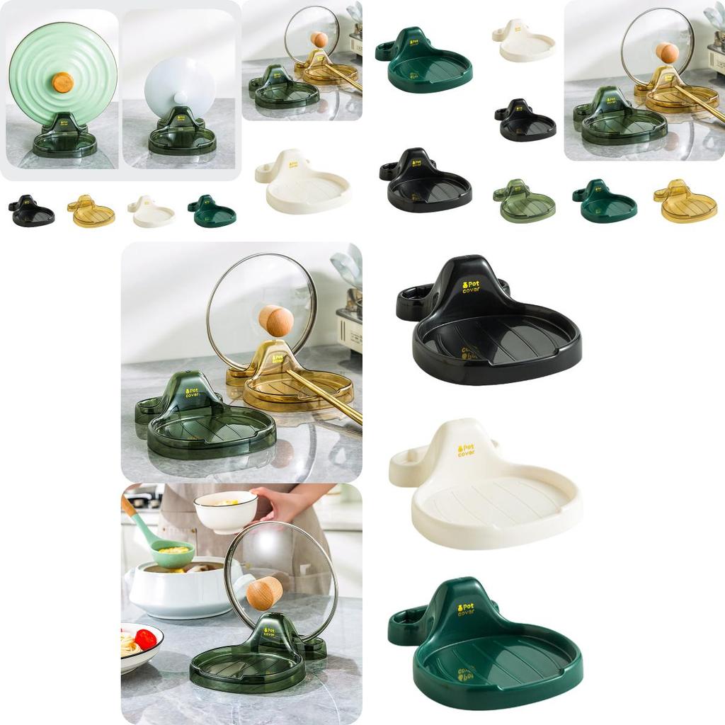 Кухонная полка для крышек кастрюль в виде ракушки - стильный и компактный органайзер для дома