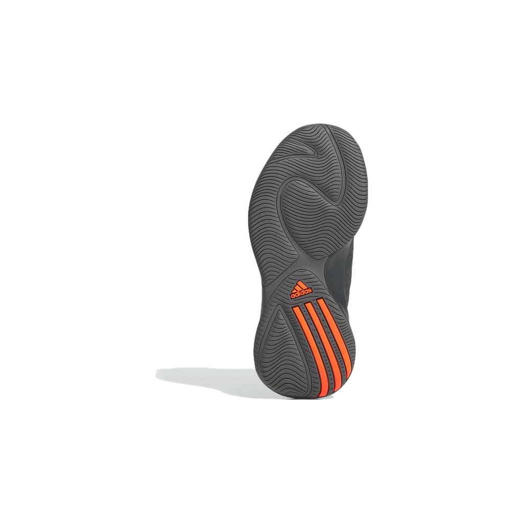 Adidas Кроссовки детские Front Court J Carbon Solar Red, цвет черный серый-шесть ID8600