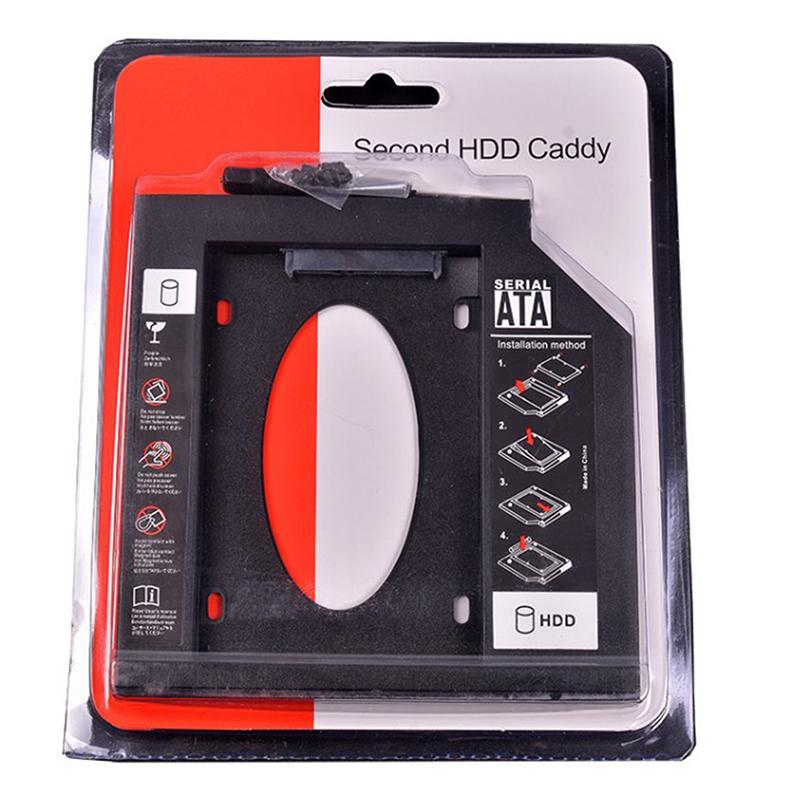 Пластиковый 9.0мм 9.5мм 12.7мм HDD Caddy SATA 3.0 Корпус-бокс для жесткого диска SSD для ноутбука CD-ROM DVD-ROM Подставка-держатель для SSD