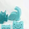 Silicone Dinosaur Shape Car Freshie Silicone Mould White Cute Silicone Mould   Decoration,Pendant
