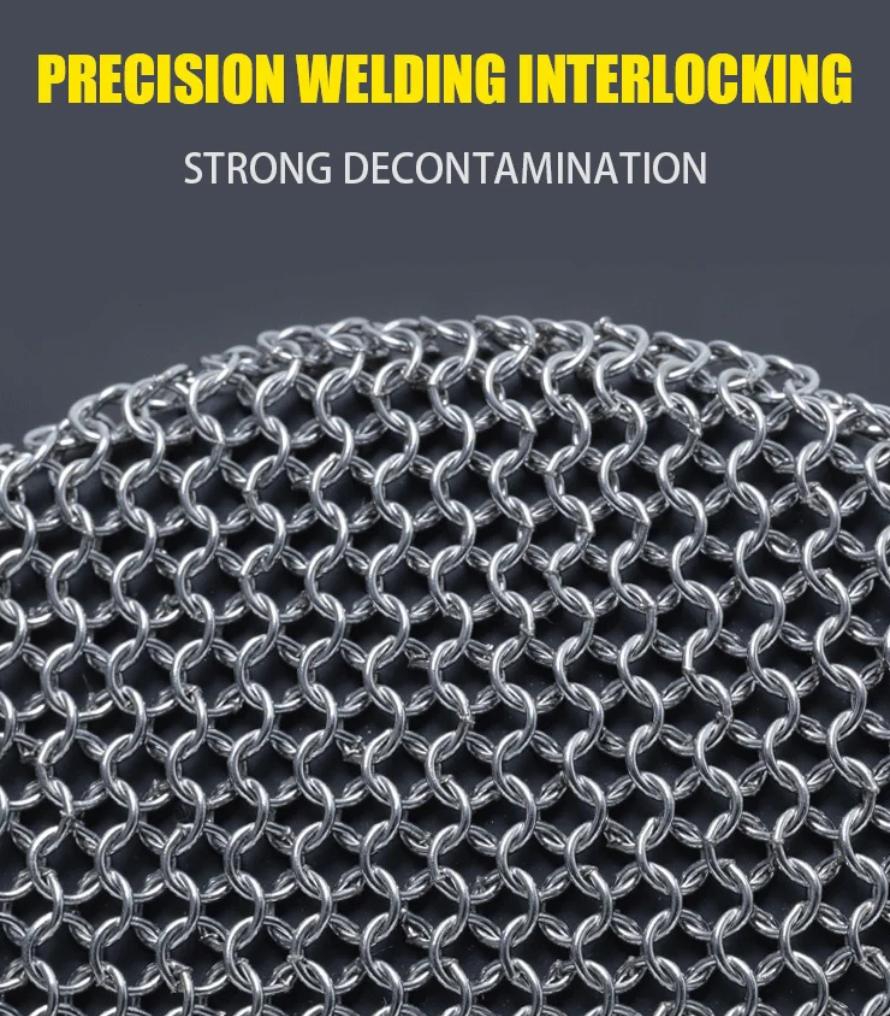 3 размера 316 Очиститель для чугуна Кухонные принадлежности для чистки кастрюль, сковородок, нержавеющей стали Моющие средства Инструменты для чистки микроволновых печей Товары для дома