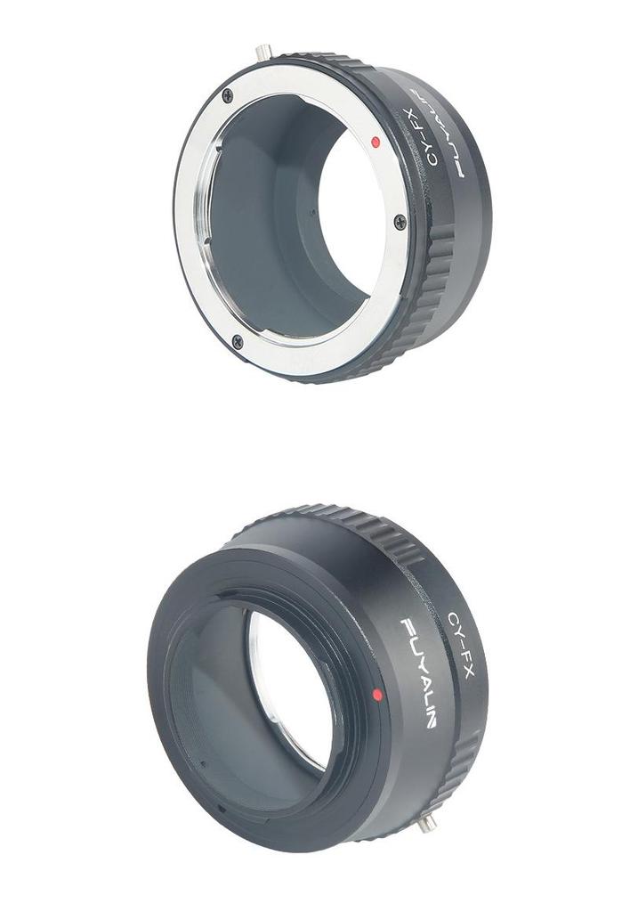 Адаптер объектива CY-FX для объективов с креплением Contax CY на камеры Fujifilm серии X