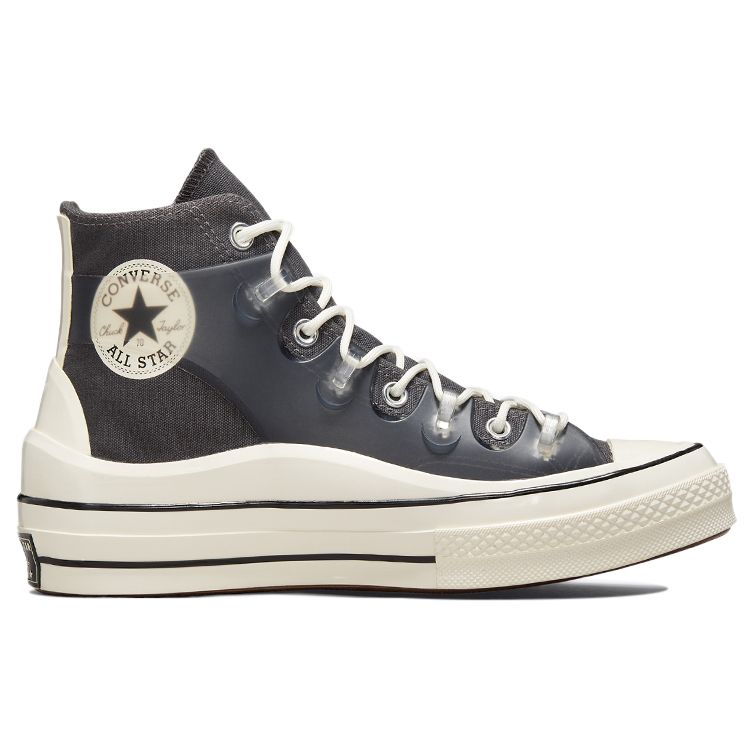 Kim Jones x Converse Chuck 70 High Storm Wind Унисекс Кроссовки Серый Экрю Черный 172937C