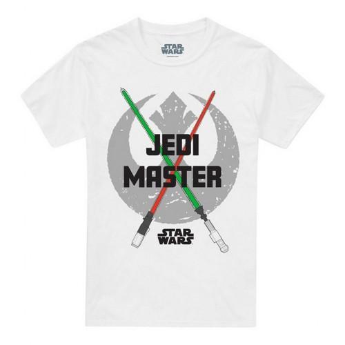 Star Wars Unisex Adult Jedi Master Lightsaber T-Shirt