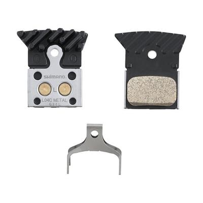 SHIMANO Металлическая тормозная колодка с ребрами L04c ibpL04cmfa