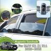Магнитная сетчатая шторка от солнца для автомобиля для BMW iX1 X1 U11 2024 2025 Защита от солнца и УФ-излучения Шторка-занавеска Козырек на боковое окно Аксессуары