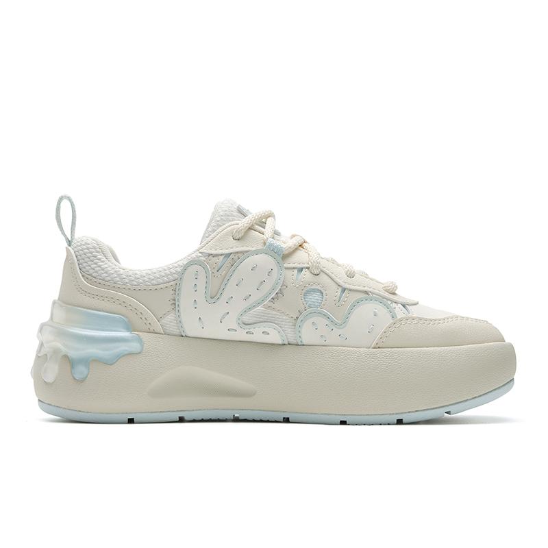 Fila КРОССОВКИ CACTI Низкие Скейтбордические Женские Кремово-Белые F12W611208FCW