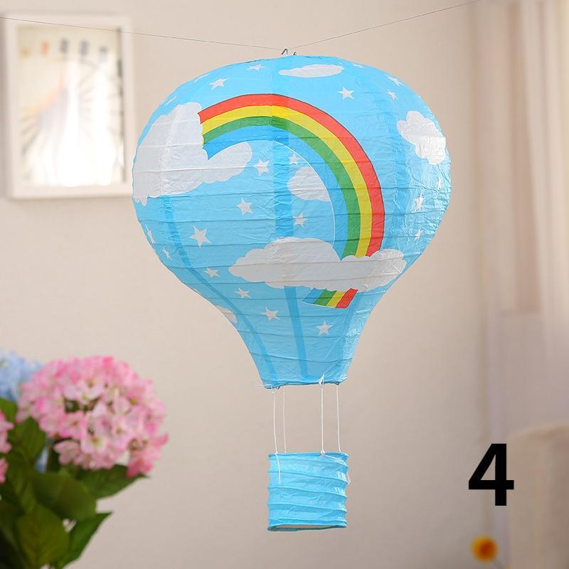 Товар 1 шт. Санта-Клаус Лось Воздушный шар 12 дюймов Бумажный фонарь Абажур DIY Поделки Подвесной потолочный Рождественские украшения Товары для вечеринки