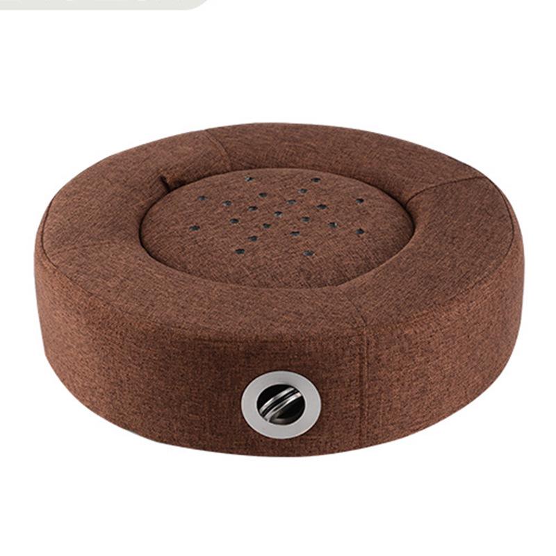 Портативный табурет для моксотерапии из массива дерева и набор подушек для терапии бедер, живота и спины