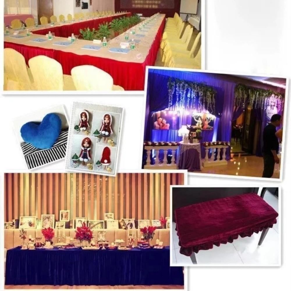 Мягкая бархатная ткань 160*100см Материал для шитья Скатерть Ткани для штор Свадебный сценический фон