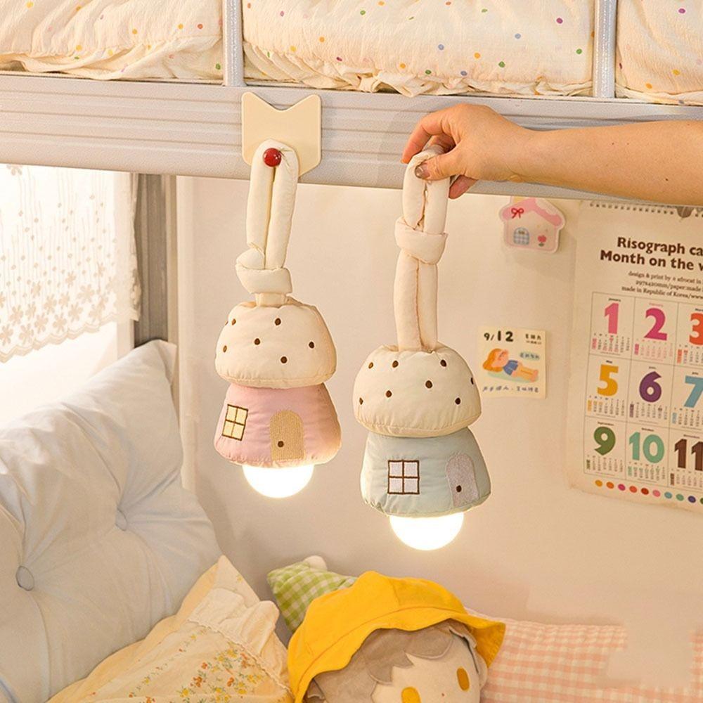Cute Bedside Light 3 Color Light Ambient Lamp High Beauty Mushroom Night Light Kids